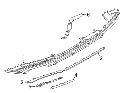 2020 Audi S5 Sportback Bumper & Components - Rear