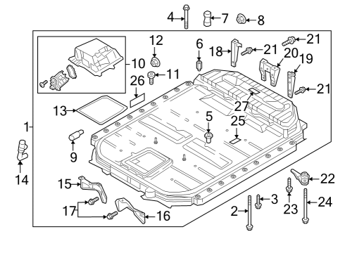 2024 Audi Q8 e-tron Battery