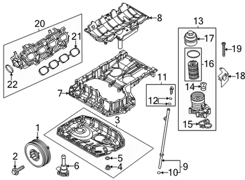 2023 Audi SQ7 Intake Manifold