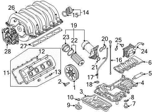 2009 Audi S4 Intake Manifold