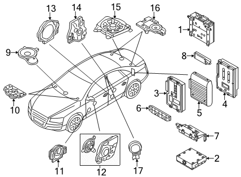 2015 Audi S8 Sound System