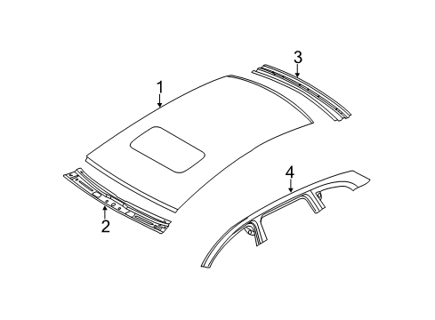 2010 Audi Q5 Roof & Components