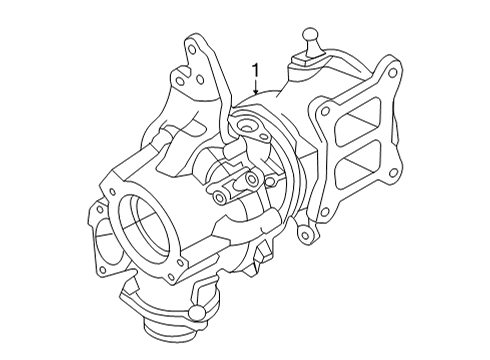 2021 Audi S4 Exhaust Manifold