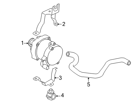 2013 Audi Q7 Water Pump