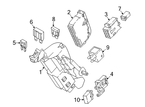 2022 Audi Q5 Fuse & Relay