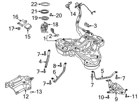 2022 Audi S6 Fuel Supply