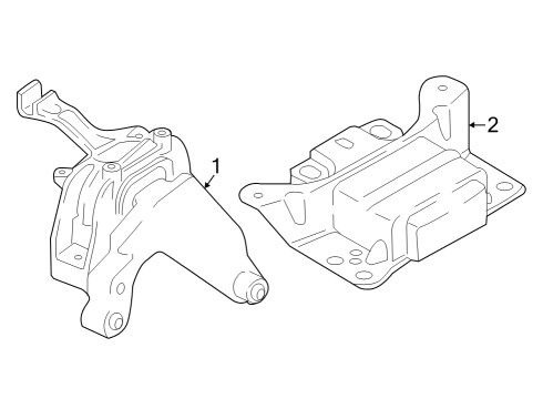 2023 Audi RS3 Engine & Trans Mounting