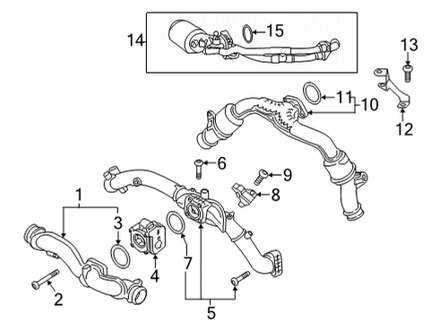 2021 Audi A8 Quattro Throttle Body Diagram 1