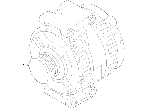 2017 Audi A4 allroad Alternator