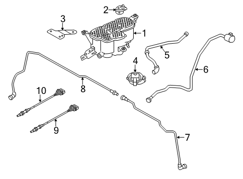 2014 Audi A6 Emission Components