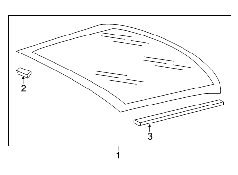 2015 Audi R8 Engine Lid - Glass