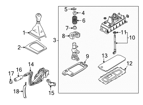 2009 Audi A3 Parking Brake