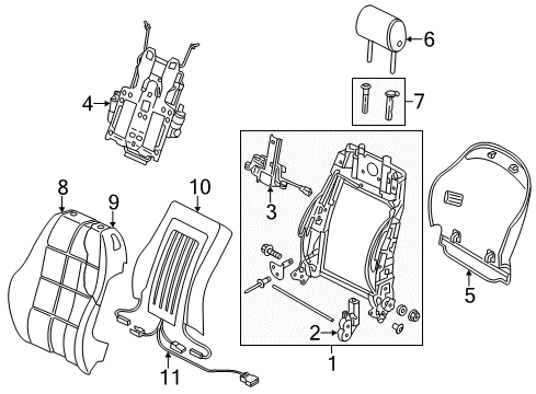 2015 Audi S8 Power Seats