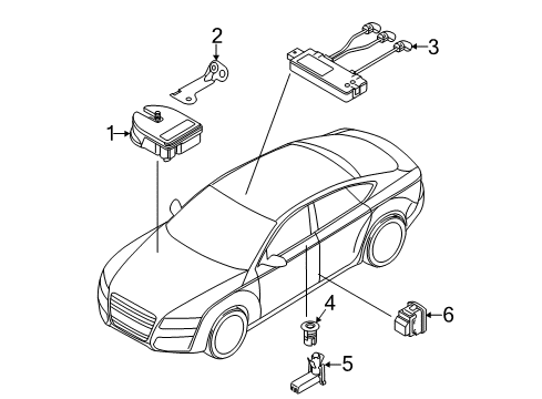 2013 Audi A7 Quattro Alarm System