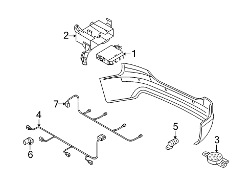 2009 Audi Q7 Electrical Components