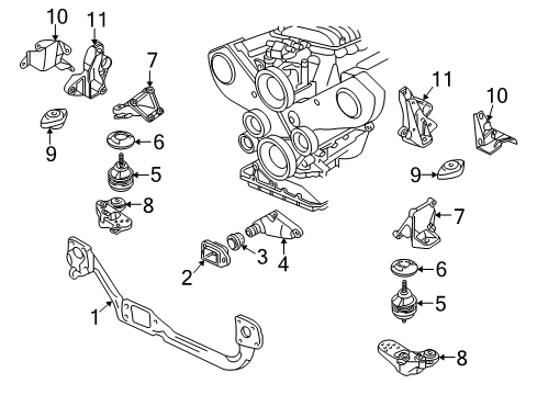 1996 Audi A4 Stop Diagram for 8D0-199-339-A