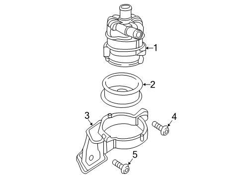 2018 Audi A8 Quattro Water Pump Diagram 3