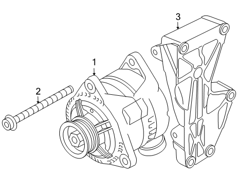 2005 Audi Allroad Quattro Alternator, Starter