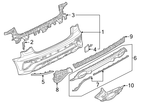 2023 Audi RS3 Bumper & Components - Rear