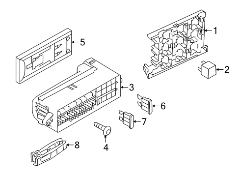 2018 Audi Q3 Quattro Fuse & Relay Diagram 2