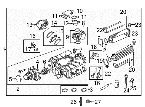 2013 Audi A8 Quattro Intake Manifold