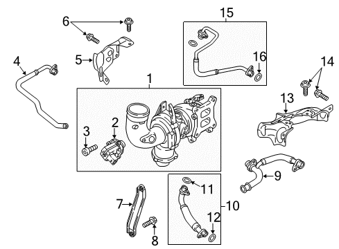 2018 Audi A6 Quattro Turbocharger