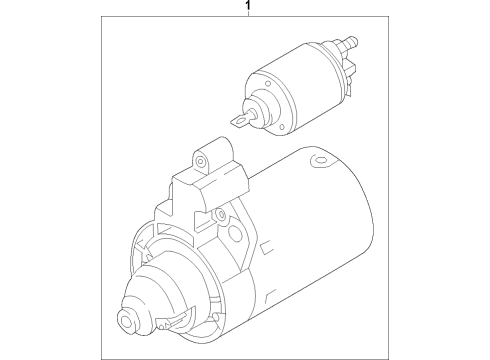 2021 Audi S4 Starter