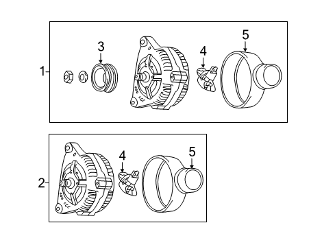 2015 Audi S8 Alternator