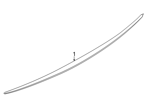 2024 Audi A3 Rear Spoiler