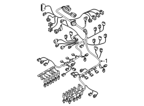 2019 Audi SQ5 Wiring Harness