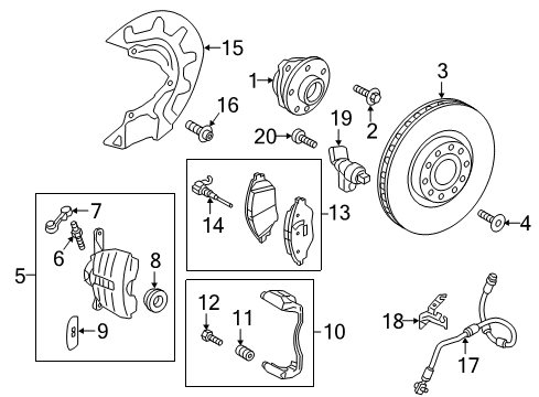 2016 Audi S3 Anti-Lock Brakes