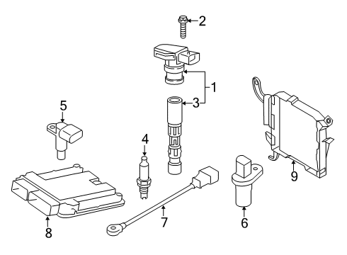 2021 Audi S4 Ignition System