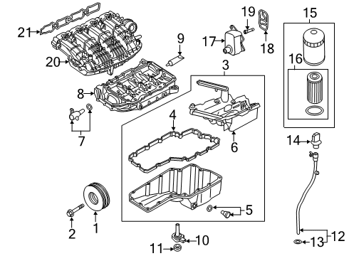 2023 Audi A5 Quattro Intake Manifold