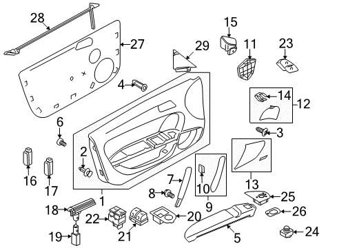 2010 Audi TT Quattro Door & Components