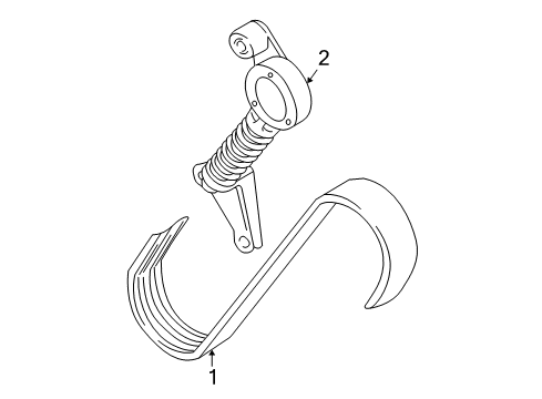 2003 Audi A4 Belts & Pulleys, Maintenance Diagram 3