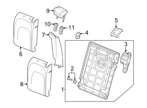 2024 Audi Q8 e-tron Sportback Rear Seat