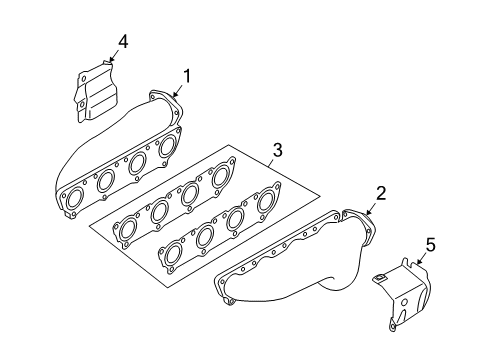 2006 Audi A6 Quattro Exhaust Manifold