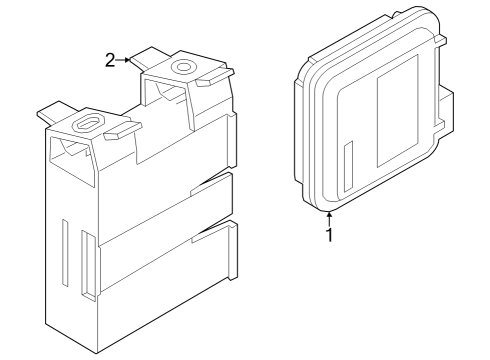 2024 Audi Q8 e-tron Electrical Components Diagram 8