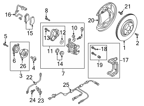 2022 Audi A5 Sportback Rear Brakes