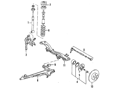 1991 Audi 100 Quattro Cruise Control System