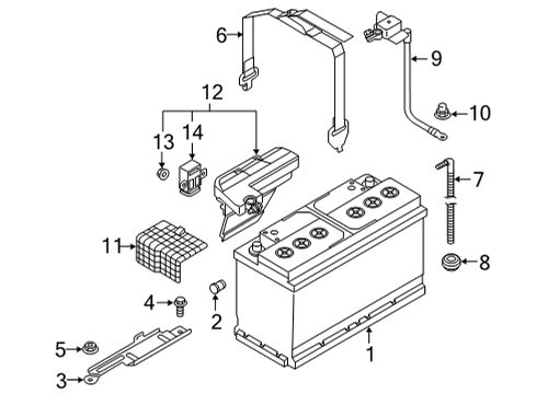 2022 Audi A6 allroad Battery