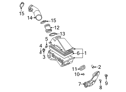 2004 Audi TT Quattro Air Intake