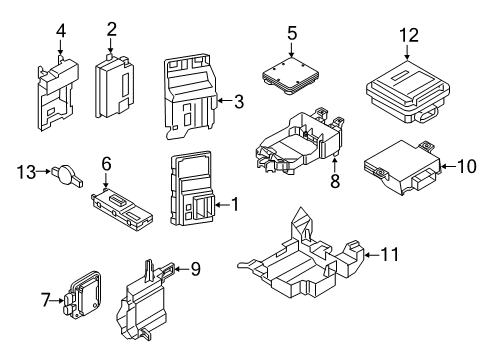 2023 Audi RS Q8 Electrical Components