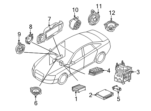 2006 Audi A6 Quattro Sound System