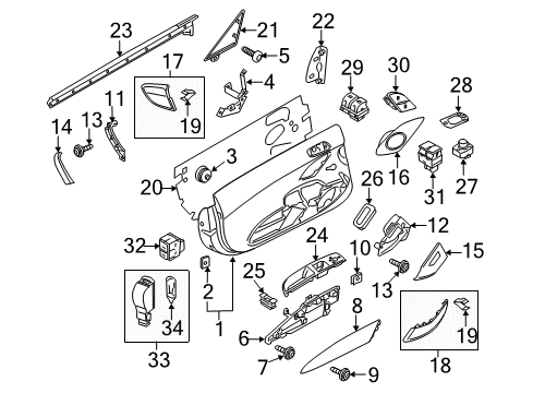 2015 Audi R8 Mirrors, Electrical Diagram 2