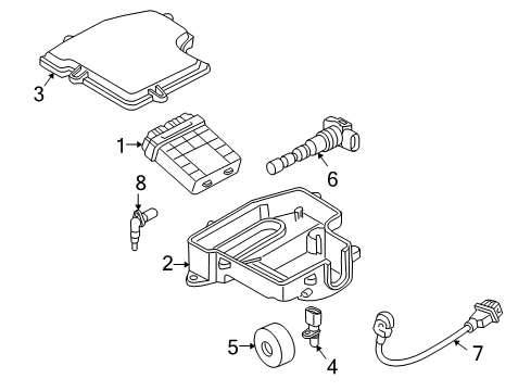 2004 Audi S4 Ignition System