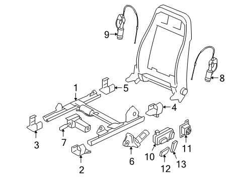 2007 Audi A3 Quattro Tracks & Components