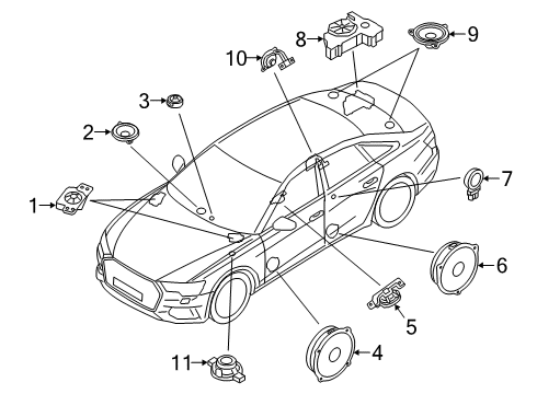 2022 Audi S6 Sound System