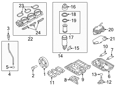 2015 Audi S4 Intake Manifold