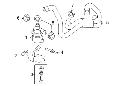 2014 Audi A5 Water Pump